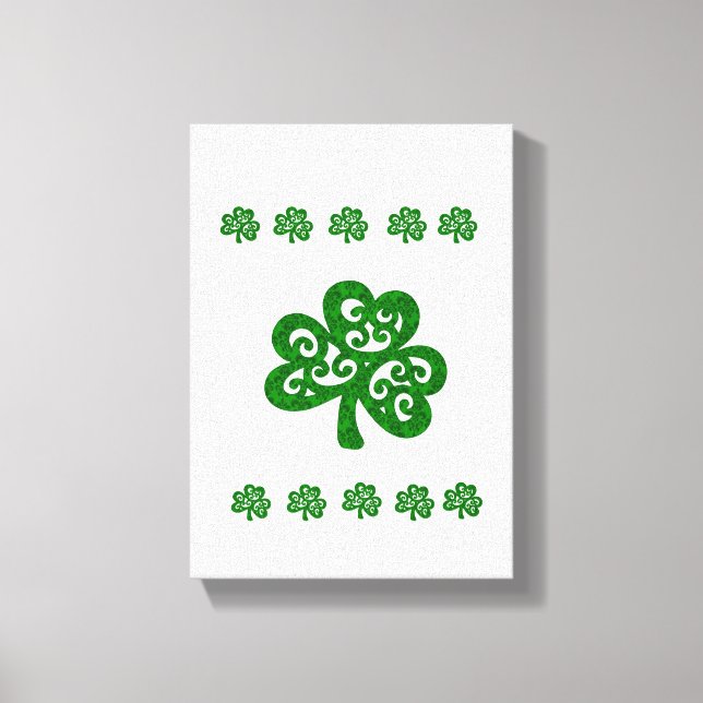Stretched Canvas Print St. Patrick's Day (Front)