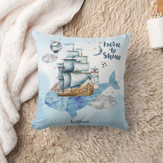 Stretched Canvas Print Throw Pillow (Blanket)