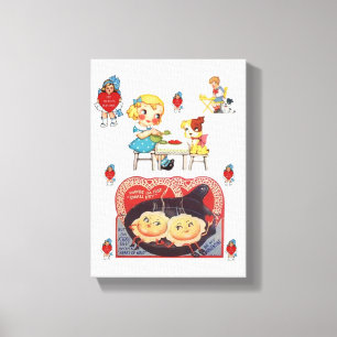 Stretched Canvas Print Valentine's Day