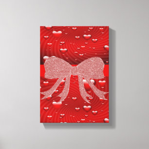 Stretched Canvas Print Valentine's Day