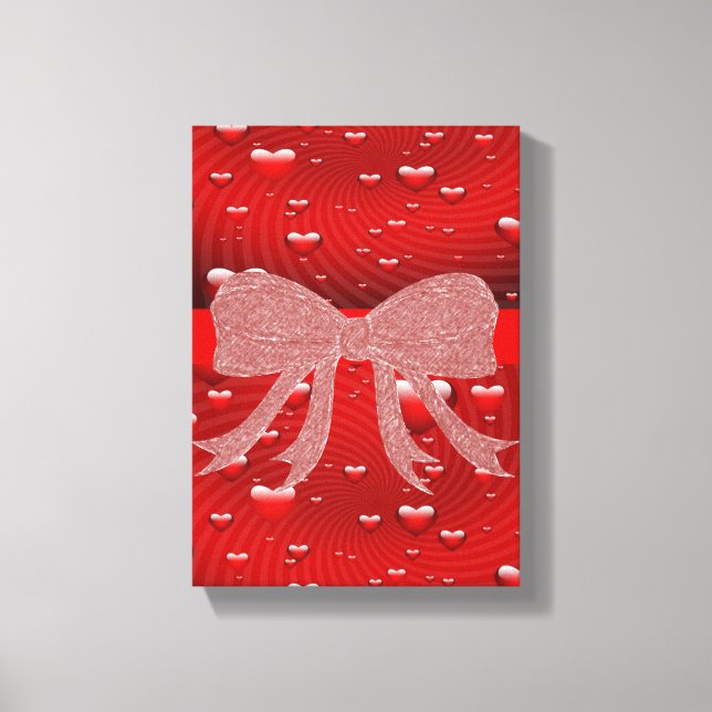 Stretched Canvas Print Valentine's Day (Front)