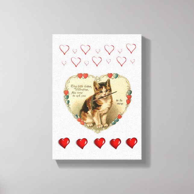 Stretched Canvas Print Valentine's Day (Front)