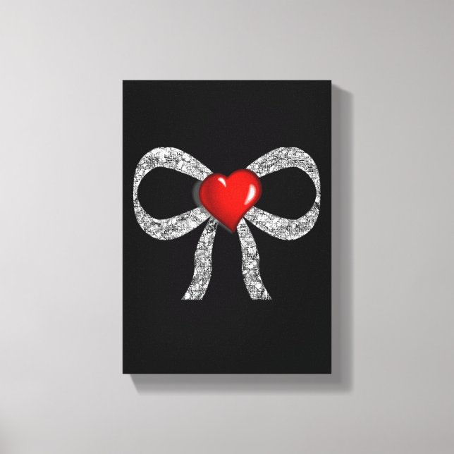 Stretched Canvas Print Valentine's Day (Front)