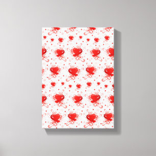 Stretched Canvas Print Valentine's Day