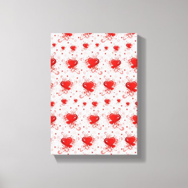 Stretched Canvas Print Valentine's Day (Front)