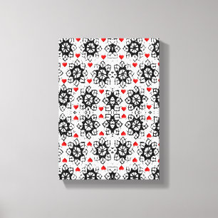 Stretched Canvas Print Valentine's Day