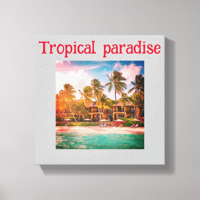 Stretched Canvas Print Wall Art (Front)