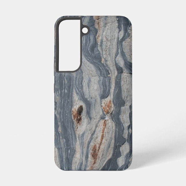 Stretched Limestone Rock Texture Samsung Galaxy S22 Case (Back)