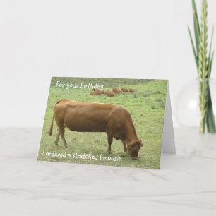 Stretched limo! card