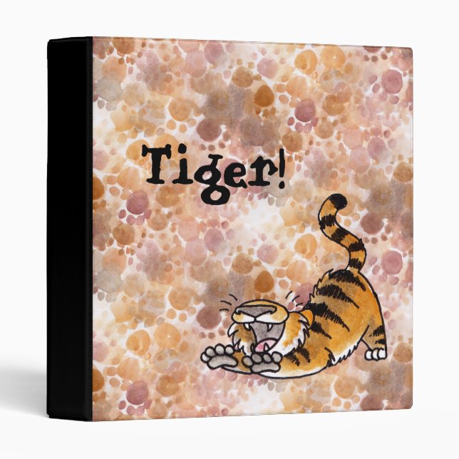 Stretching Tiger Binder (Front/Spine)