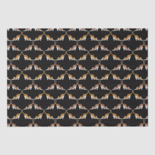 Stretching Yoga Cats Tissue Paper