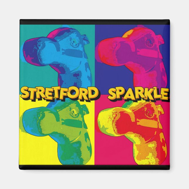 STRETFORD - FRIDGE MAGNET (Devant)