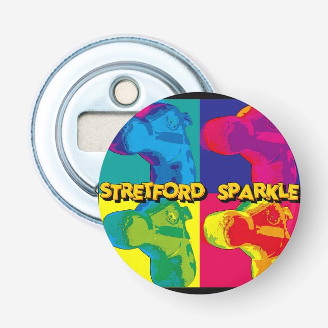 STRETFORD SPARKLE -  BOTTLE OPENER (Front)
