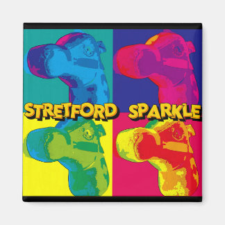 STRETFORD SPARKLE -  FRIDGE MAGNET