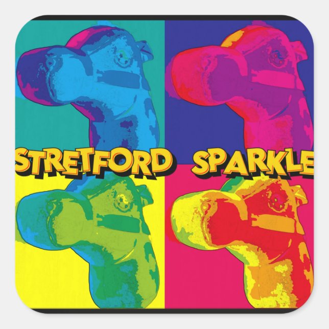 STRETFORD SPARKLE - STICKERS (Devant)