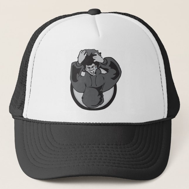 STREZZED_LOGO_00003 TRUCKER HAT (Front)