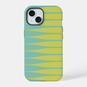 Striation Seafoam Green and Chartreuse iPhone Case
