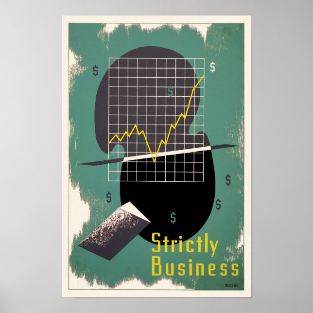 Strictly Business Poster (Front)