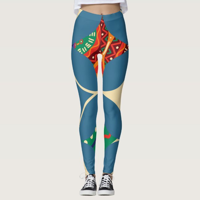 Stride in Style: Leggings Collection (Front)