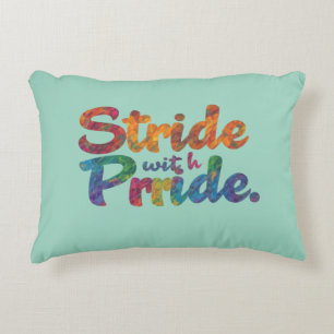 Stride With Pride - Inspirational Pillow Cover