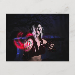 Strigori Magick Gothic Girls Pinup Postcard