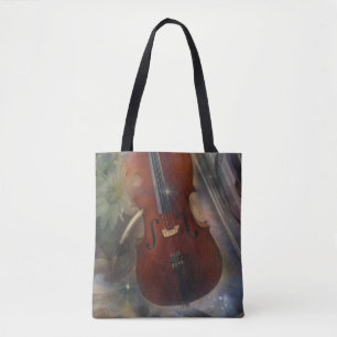 Strike a Chord with this Beautiful Musical Design Tote Bag