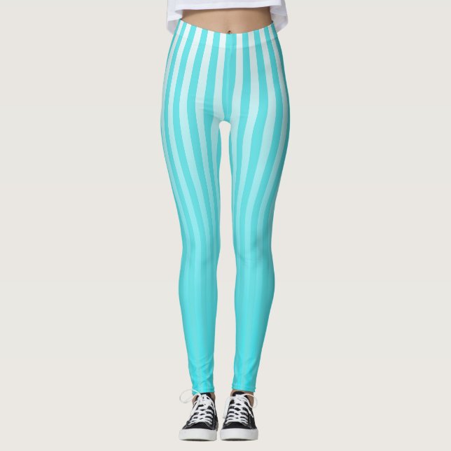 Strike a Pose in Stripes Leggings (Front)