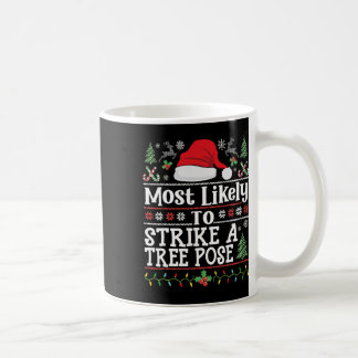 Strike A Tree Pose- Men Women Yoga Position Funny Coffee Mug