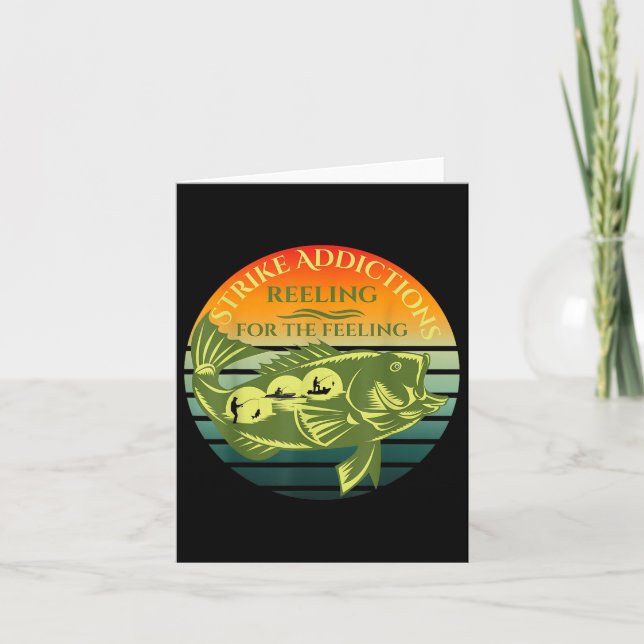 Strike Addictions Reeling For The Feeling  Card (Front)