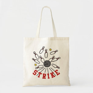 Strike Bowling Tote Bag