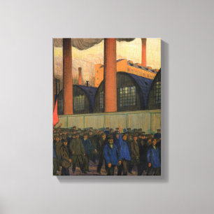 Strike Canvas Print