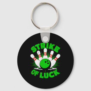 Strike Of Luck Bowling Keychain