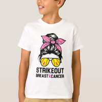 Strike Out Breast Cancer Awareness Softball Mom Wo