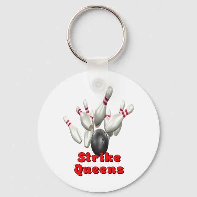 Strike Queens Keychain (Front)