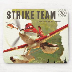 Strike Team Illustration Mouse Pad