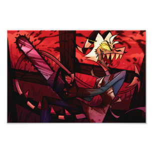 Striker Halloween Slasher   Helluva Boss   Photo Print