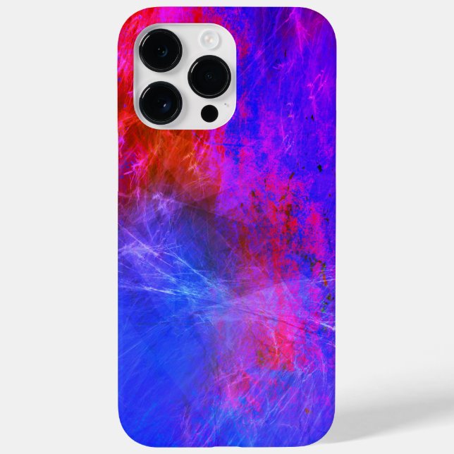 Striking Colourful Abstract Case-Mate iPhone Case (Back)