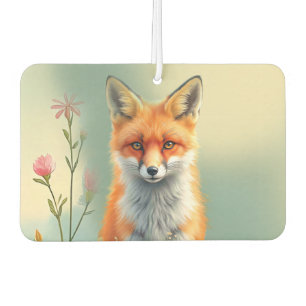 Striking Eyes of a Cunning Red Fox   Air Freshener
