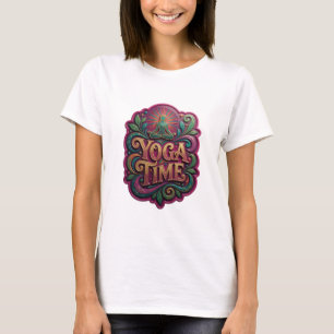 Striking Gold YOGA TIME Graphic Tee