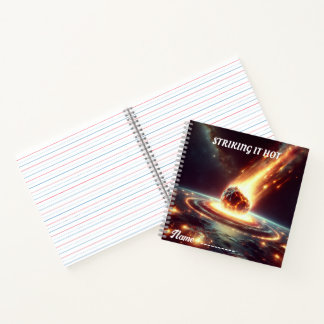 Striking It Hot Spiral Photo Notebook