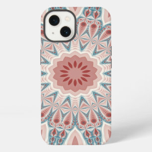 Striking Modern Kaleidoscope Mandala Fractal Art iPhone 13 Case