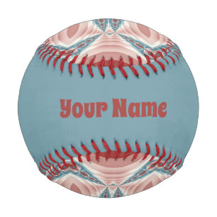 Striking Modern Kaleidoscope Mandala Fractal Name Baseball