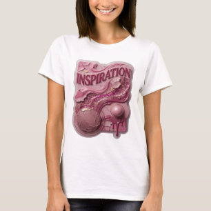 Striking Pink INSPIRATION Quote Shirt