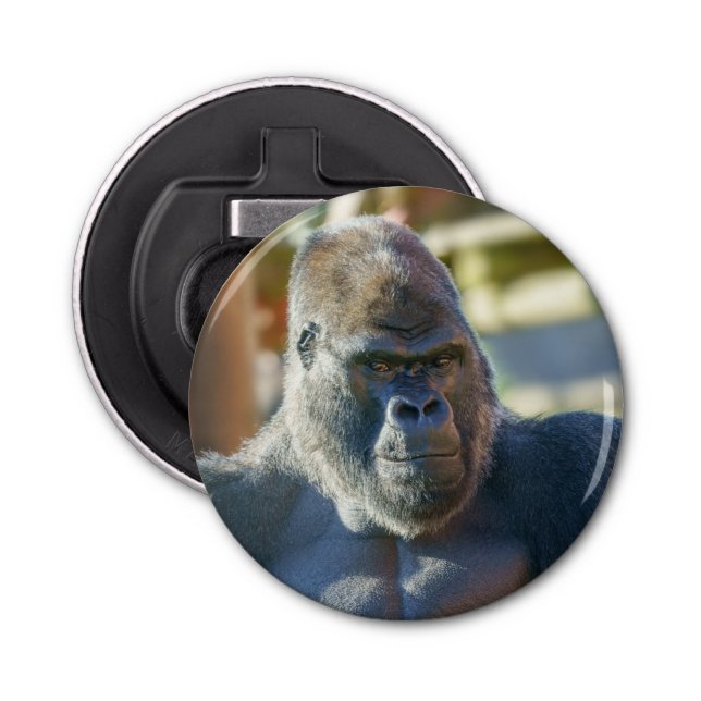 Striking Silverback Bottle Opener (Front)