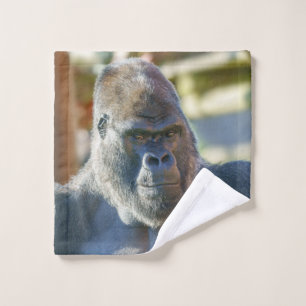 Striking Silverback Wash Cloth