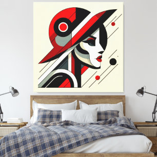 Striking Visual Artwork #1 Canvas Print