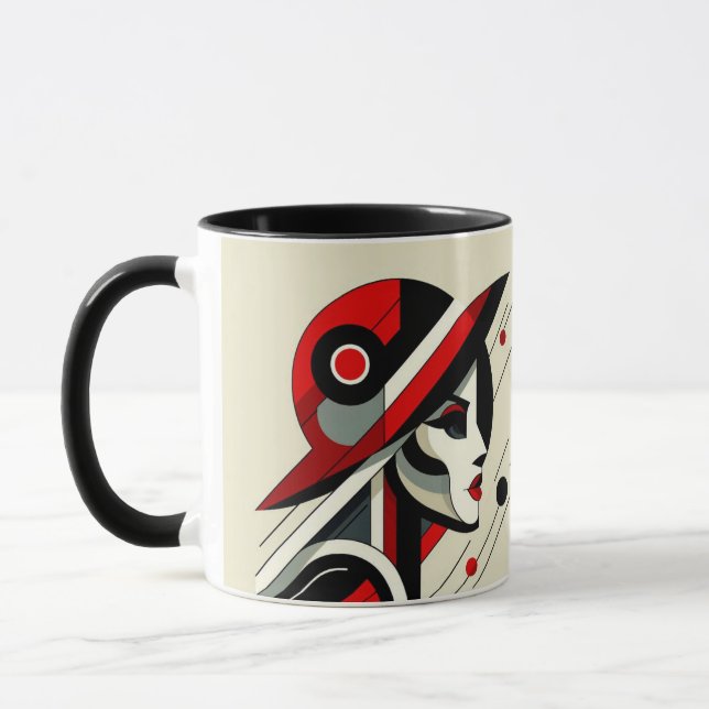 Striking Visual Artwork #1 Mug (Left)