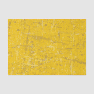 Striking Yellow Abstract Painter Art Lover Tissue Paper