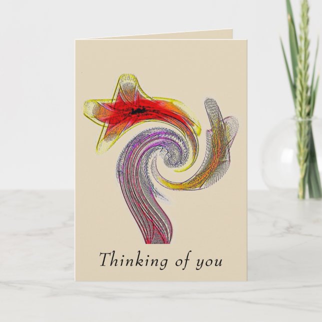 "Strikingly Flamboyant" 5x7 Blank Card w/Envelope (Front)