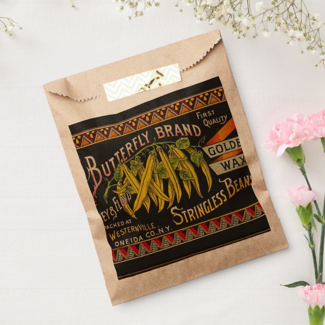 String Bean Label Vegetable Country Favour Bag (Sealed)